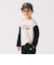 バイカラー プリント ロングスリーブ Tシャツ（100～140cm）