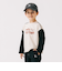 バイカラー プリント ロングスリーブ Tシャツ（100～140cm）