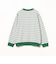 DANTON / KIDS' LONG SLEEVE SWEAT T-SHIRT STRIPE（105～135cm）