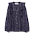 【別注】Sara mallika / COTTON STRIPE JACQUARD FRILL TUNIC