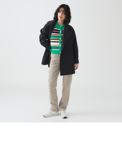 【美品】ビーミングbyビームス　ウールブレンドビッグシルエットショートコート　s 2025年最新】B:MING by BEAMS 着丈：ショート ピーコート