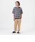 ベーシック  テーパード チノ 8分丈 パンツ