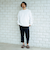 ベーシック  テーパード チノ 8分丈 パンツ