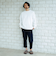 ベーシック  テーパード チノ 8分丈 パンツ