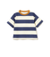 ワイド ボーダー プリント Tシャツ 2025SS（100～140cm）