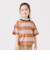 ワイド ボーダー プリント Tシャツ 2025SS（100～140cm）