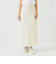 綿麻 デニム スカート（S～M）