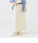 綿麻 デニム スカート（S～M）