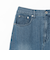 綿麻 デニム スカート（S～M）