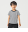 DANTON / KIDS' SHORT SLEEVE INNER T-SHIRT STRIPE 2025SS（105～135cm）