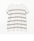 シアー ボーダー Tシャツ