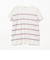 シアー ボーダー Tシャツ