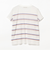シアー ボーダー Tシャツ
