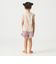 チェック 裾フリル キュロット 2025SS（100～140cm）