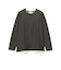 フェイクレイヤード ワッフル クルーネック Tシャツ