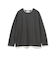 フェイクレイヤード ワッフル クルーネック Tシャツ