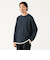 フェイクレイヤード ワッフル クルーネック Tシャツ