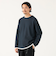 フェイクレイヤード ワッフル クルーネック Tシャツ