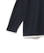 フェイクレイヤード ワッフル クルーネック Tシャツ