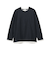 フェイクレイヤード ワッフル クルーネック Tシャツ