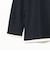 フェイクレイヤード ワッフル クルーネック Tシャツ