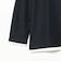 フェイクレイヤード ワッフル クルーネック Tシャツ