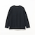 フェイクレイヤード ワッフル クルーネック Tシャツ