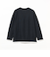 フェイクレイヤード ワッフル クルーネック Tシャツ