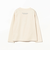 ロゴ プリント ロングスリーブ Tシャツ 2025FW（100～140cm）
