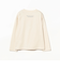 ロゴ プリント ロングスリーブ Tシャツ 2025FW（100～140cm）