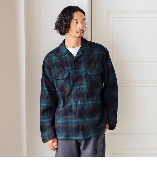【別注】PENDLETON / チェック オープンカラー シャツ 別注】PENDLETON / チェック オープンカラー シャツ｜ビーミング