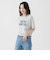 半袖 ロゴプリント ニット Tシャツ