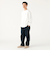 ワンポイント ダンボールニット クルーネック スウェット