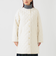 キルティング ノーカラー ロング コート（S～M）