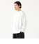DANTON / MEN'S LONG SLEEVE T-SHIRT PLAIN