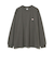 DANTON / MEN'S LONG SLEEVE T-SHIRT PLAIN