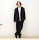 ポリエステルコーデュロイ ワイド パンツ
