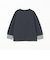 【Disney】MICKEY MOUSE / カレッジプリント ロングスリーブ Tシャツ / 2025FW（90～140cm）