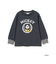 【Disney】MICKEY MOUSE / カレッジプリント ロングスリーブ Tシャツ / 2025FW（90～140cm）