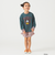 【Disney】MICKEY MOUSE / カレッジプリント ロングスリーブ Tシャツ / 2025FW（90～140cm）