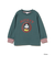 【Disney】MICKEY MOUSE / カレッジプリント ロングスリーブ Tシャツ / 2025FW（90～140cm）
