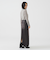 シアー ポロ ロングスリーブ Tシャツ