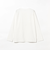 ベーシック 起毛 クルー ロングスリーブ Tシャツ
