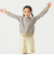 DANTON / KIDS' LONG SLEEVE SWEAT T-SHIRT STRIPE 2025SS（105～135cm）