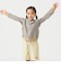 DANTON / KIDS' LONG SLEEVE SWEAT T-SHIRT STRIPE 2025SS（105～135cm）