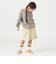DANTON / KIDS' LONG SLEEVE SWEAT T-SHIRT STRIPE 2025SS（105～135cm）