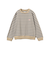 DANTON / KIDS' LONG SLEEVE SWEAT T-SHIRT STRIPE 2025SS（105～135cm）