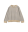 DANTON / KIDS' LONG SLEEVE SWEAT T-SHIRT STRIPE 2025SS（105～135cm）