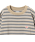DANTON / KIDS' LONG SLEEVE SWEAT T-SHIRT STRIPE 2025SS（105～135cm）