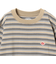 DANTON / KIDS' LONG SLEEVE SWEAT T-SHIRT STRIPE 2025SS（105～135cm）